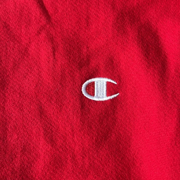Champion crewneck, race red, size S - Picture 2 of 4